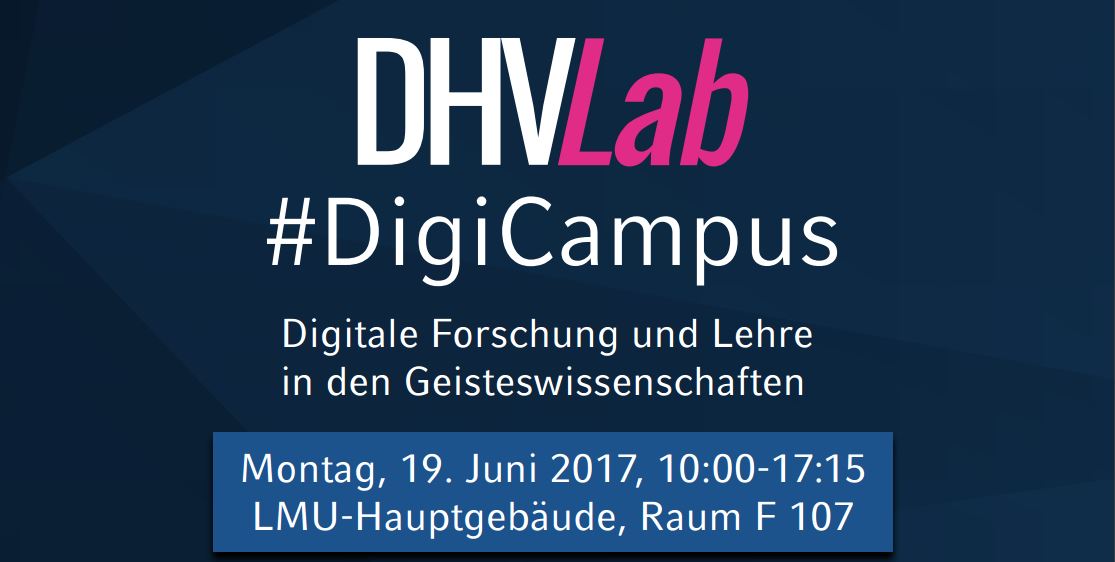 Zum Artikel "Tagung: #DigiCampus – Digitale Forschung und Lehre in den Geisteswissenschaften"