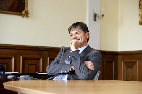 Prof. Dr. Joachim Hornegger, Präsident der FAU (Bild: David Hartfiel)