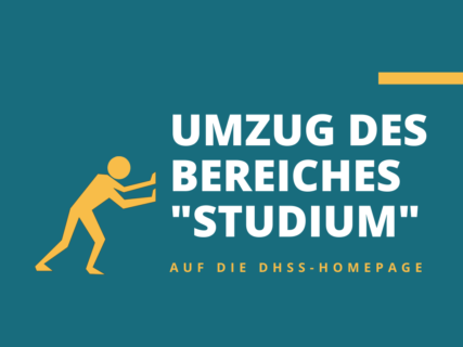 Zum Artikel "Umzug des Bereiches „Studium“ auf die DHSS-Homepage"